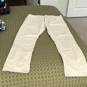 Banana Republic Light Tan Slim Pants